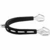ESPORAS SPRENGER® ULTRA fit EXTRA GRIP spurs with Balkenhol fastening - Stainless steel, 15 mm rounded