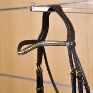 Brass Clincher V-Shaped Browband
