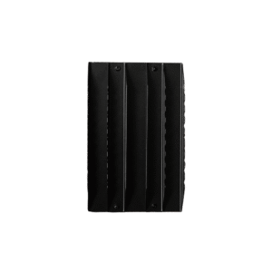 Steel curry comb black