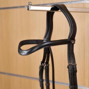 Flat Leather V-Shaped Browband