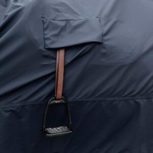 Horse raincoat Hurricane with stirrup holes