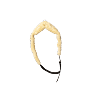 Sheepskin Nylon walker girth Full black