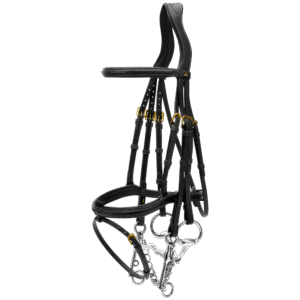 Flash Noseband Double Bridle