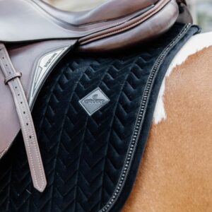 Saddle Pad velvet pearls