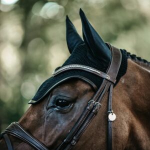 Fly veil Wellington leather