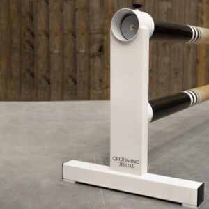 Aluminiumn T Cavaletti set of 2 white