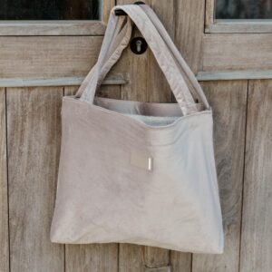 Teddy Fleece bag beige