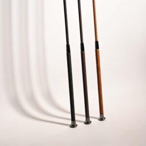 Lunging whip Control leather grip 180cm